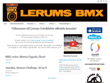 Tablet Screenshot of lerumscykelklubb.se